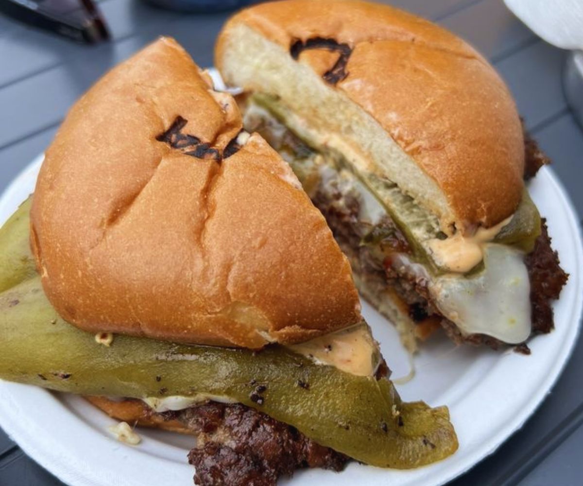 Ortega Burger at Crack in Long Beach, California