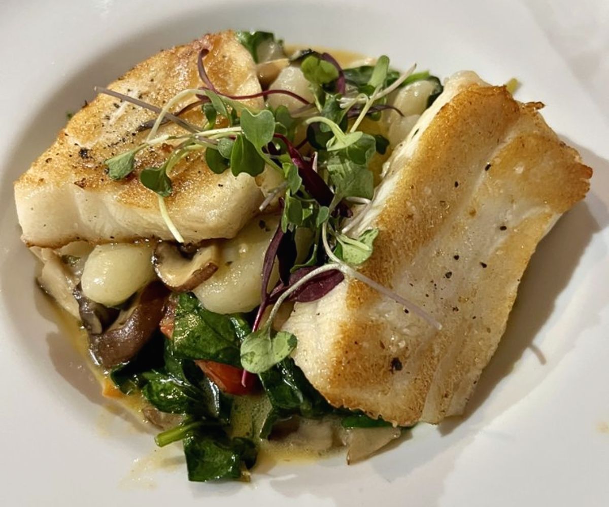 Chilean Sea Bass at Boca Fish House in Boca Raton, Florida