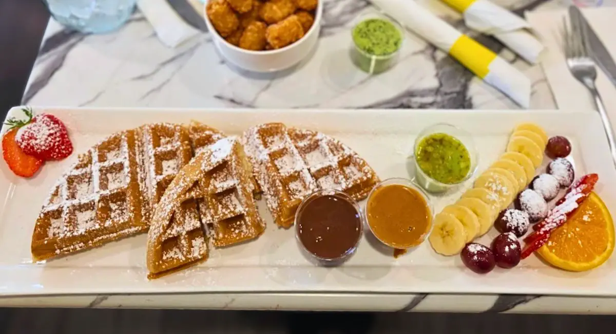 Waffle Fondue at Skillets in Salt Lake City, Utah