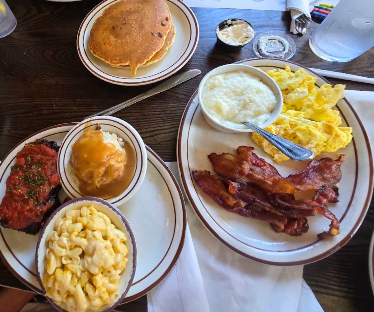breakfast dishes at Our Place in Mansfield, TX