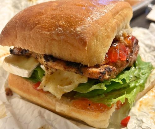 Blackened Chicken Sandwich at Fritz's in New Brunswick, NJ