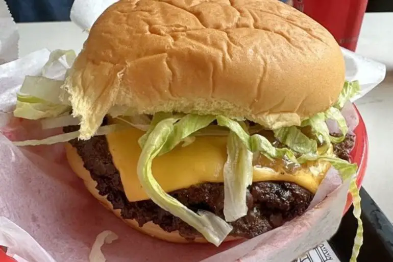 Deluxe Burger at Milkman in Cincinnati, OH