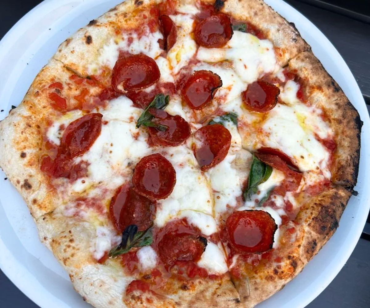 Peppy Pizza at Fireflour Pizza in Bismarck, ND