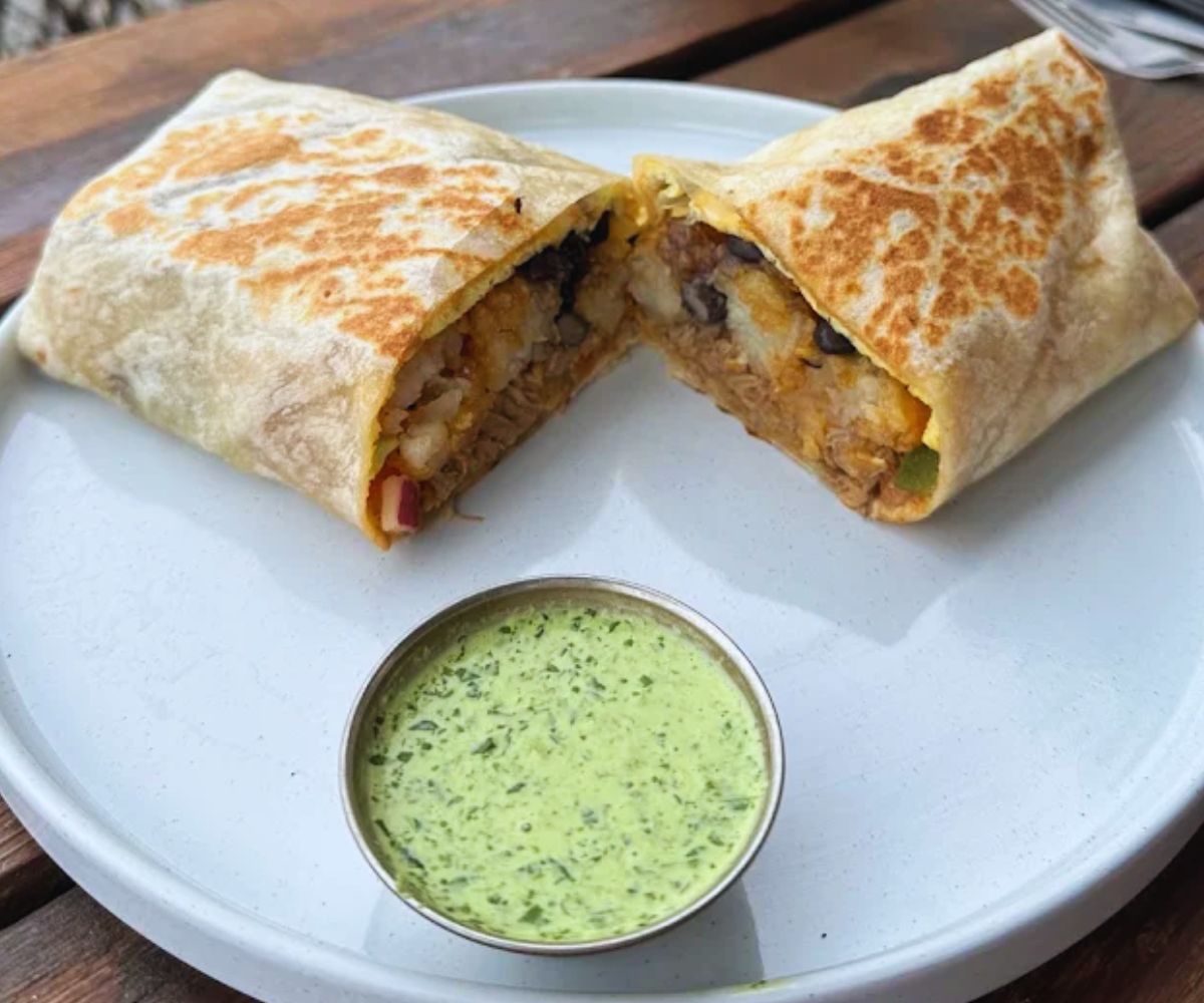 Breakfast Burrito at Skillets in Salt Lake City, Utah