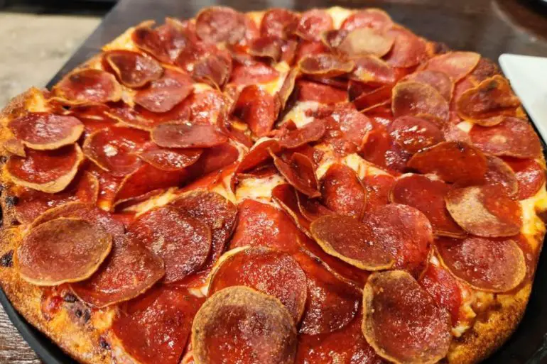 Double Pepperoni at Pizzava in Sparks, NV