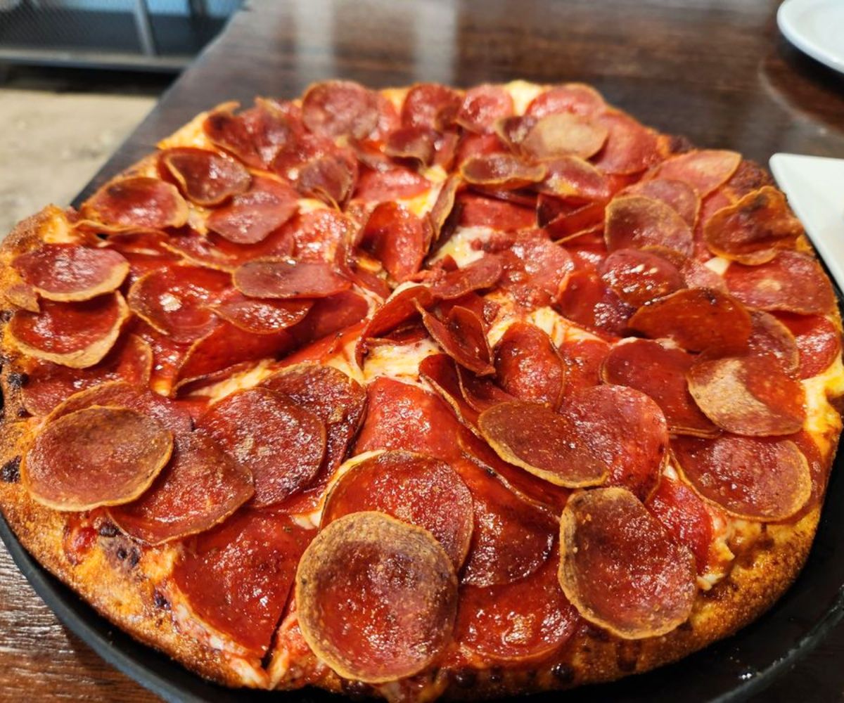 Double Pepperoni at Pizzava in Sparks, NV