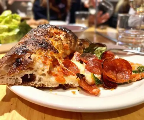 pepperni at folks pizzeria in Costa Mesa, CA