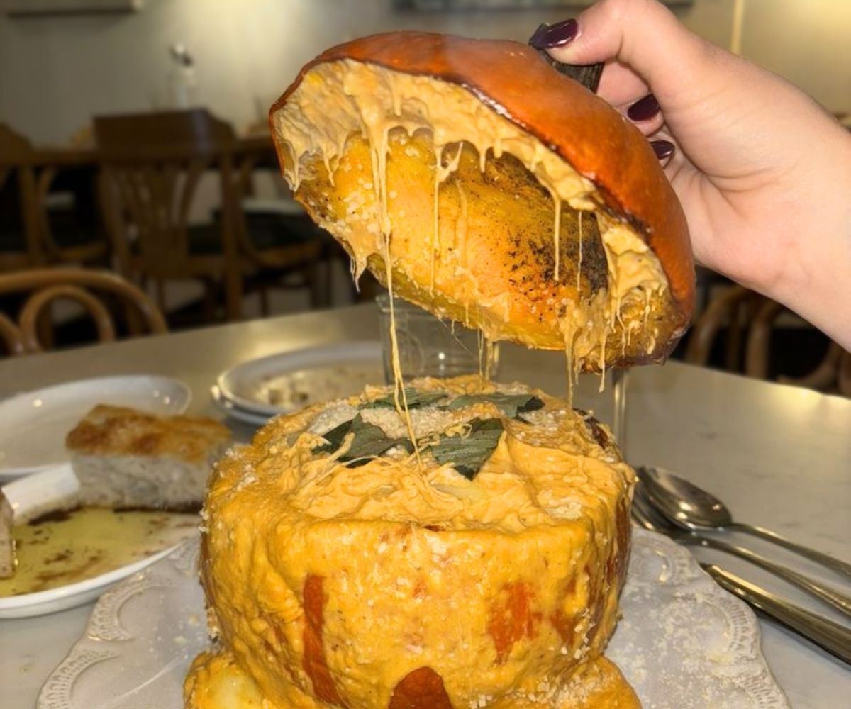 Pumpkin Gnocchi at DiAnoia's in Pittsburgh, PA