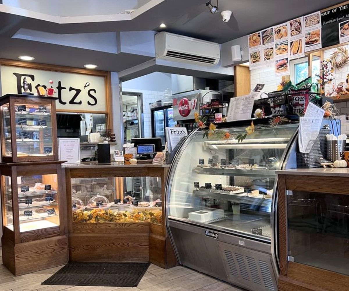 Counter at Fritz's in New Brunswick, New Jersey
