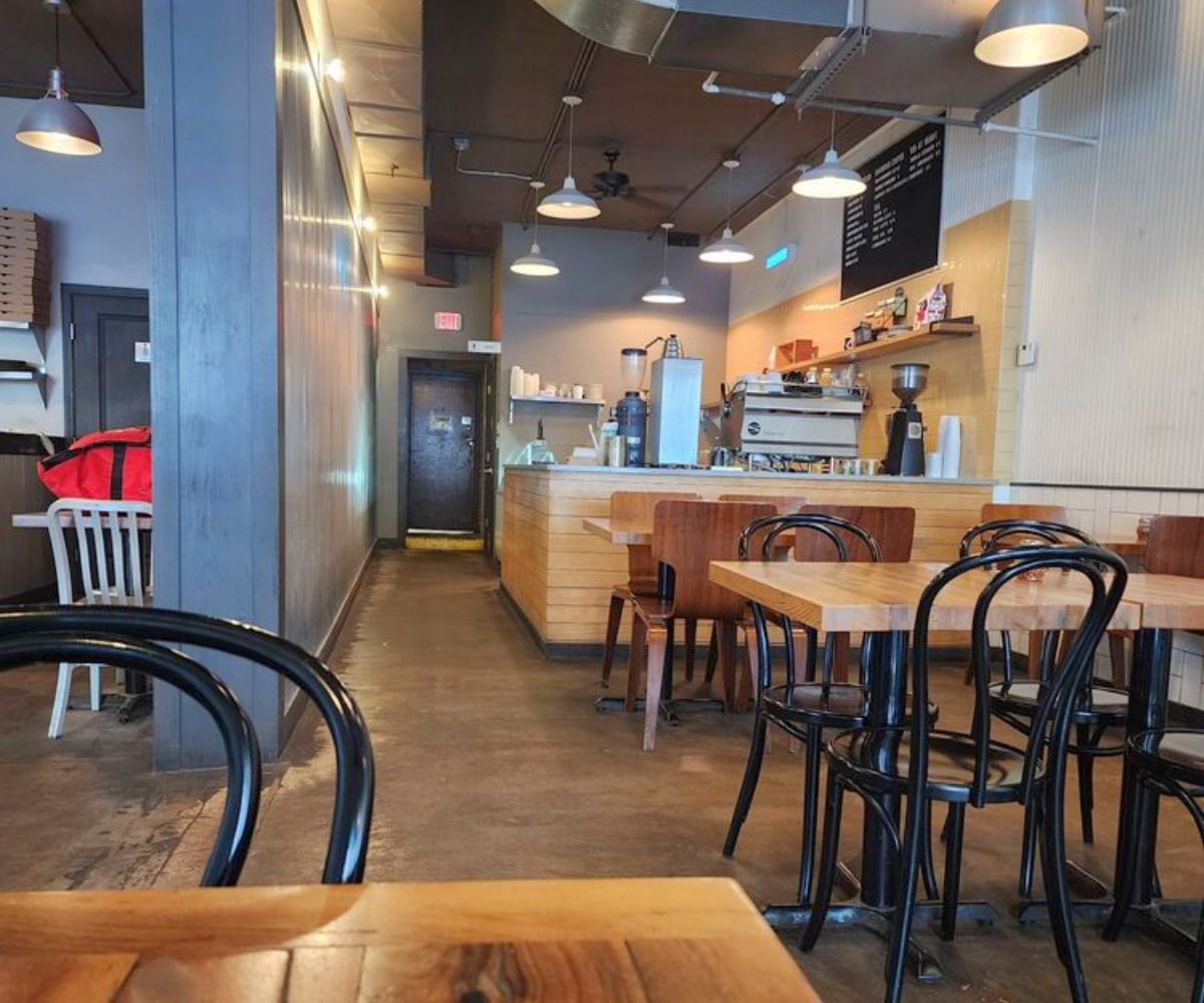 Interior of Fireflour Pizza in Bismarck, ND