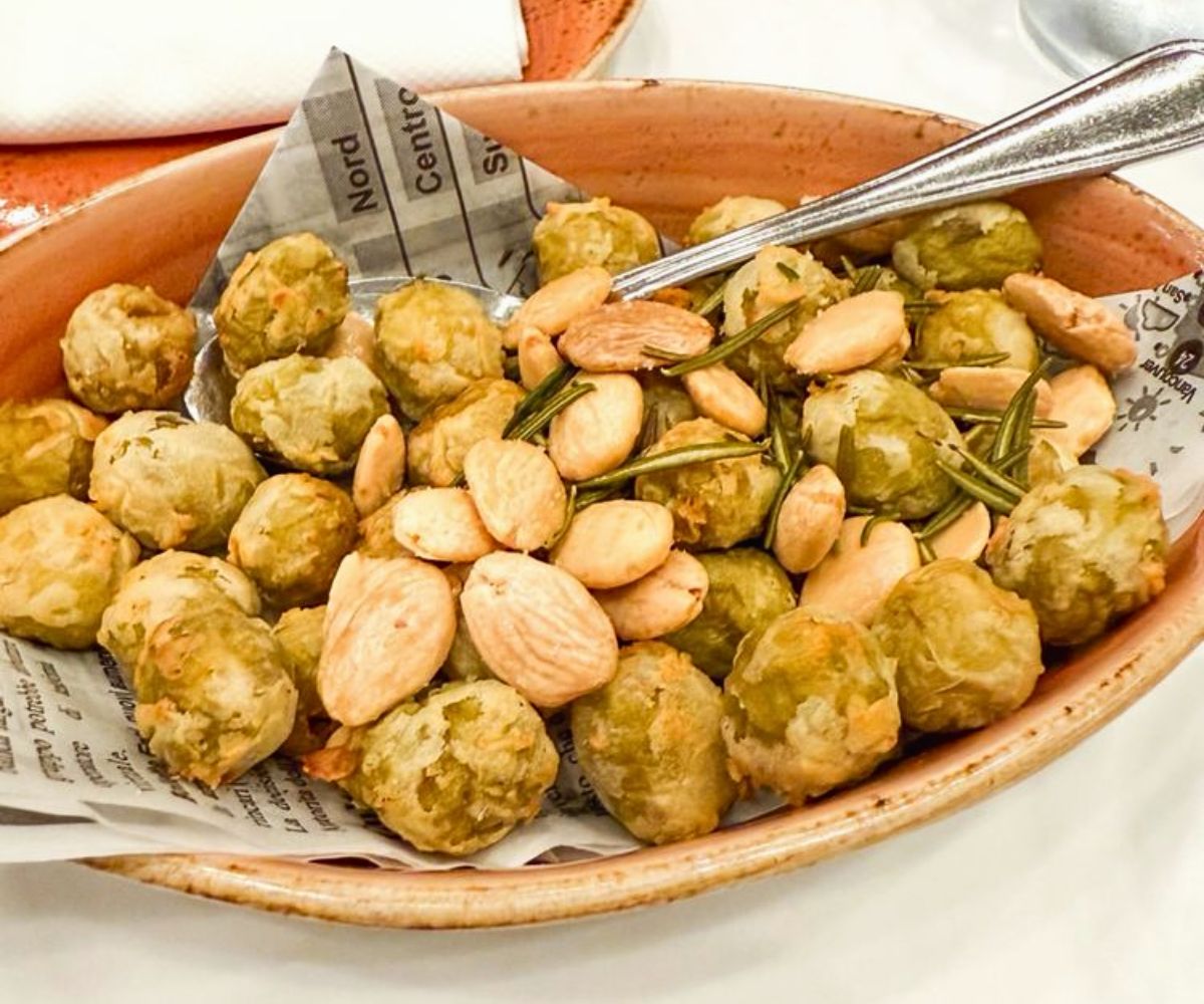 fried olives at scala osteria in napa, california