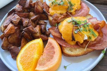 Pork Benedict at Skillets in Salt Lake City, UT
