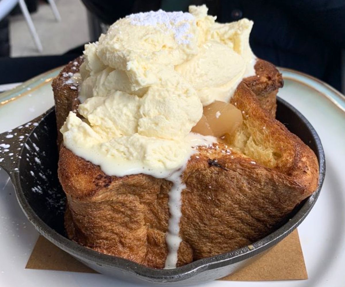 Brioche French Toast at Hen Mother Cookhouse in Johns Creek, Georgia