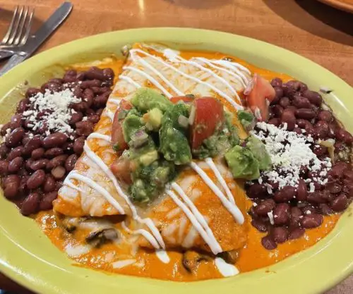 Mushroom Enchiladas at Cocina Madrigal in Phoenix, Arizona
