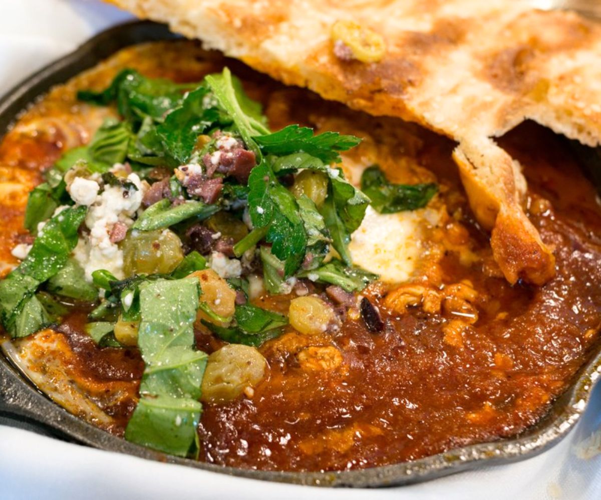 Shakshouka at Hen Mother Cookhouse in Johns Creek, Georgia