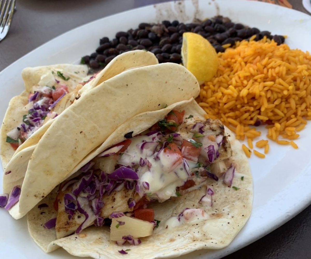 Mambo Mahi Tacos at Coconut Jack's in Bonita Springs, FL