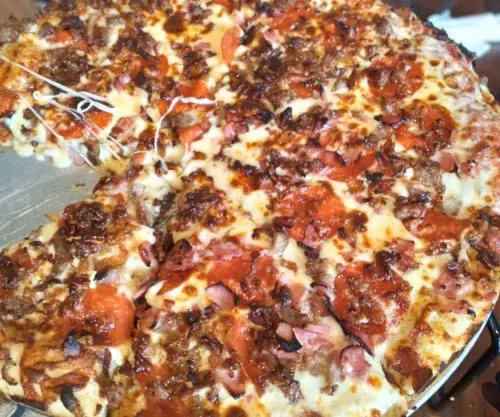 Carnivore Pizza at Foundry Kitchen in Elyria, Ohio