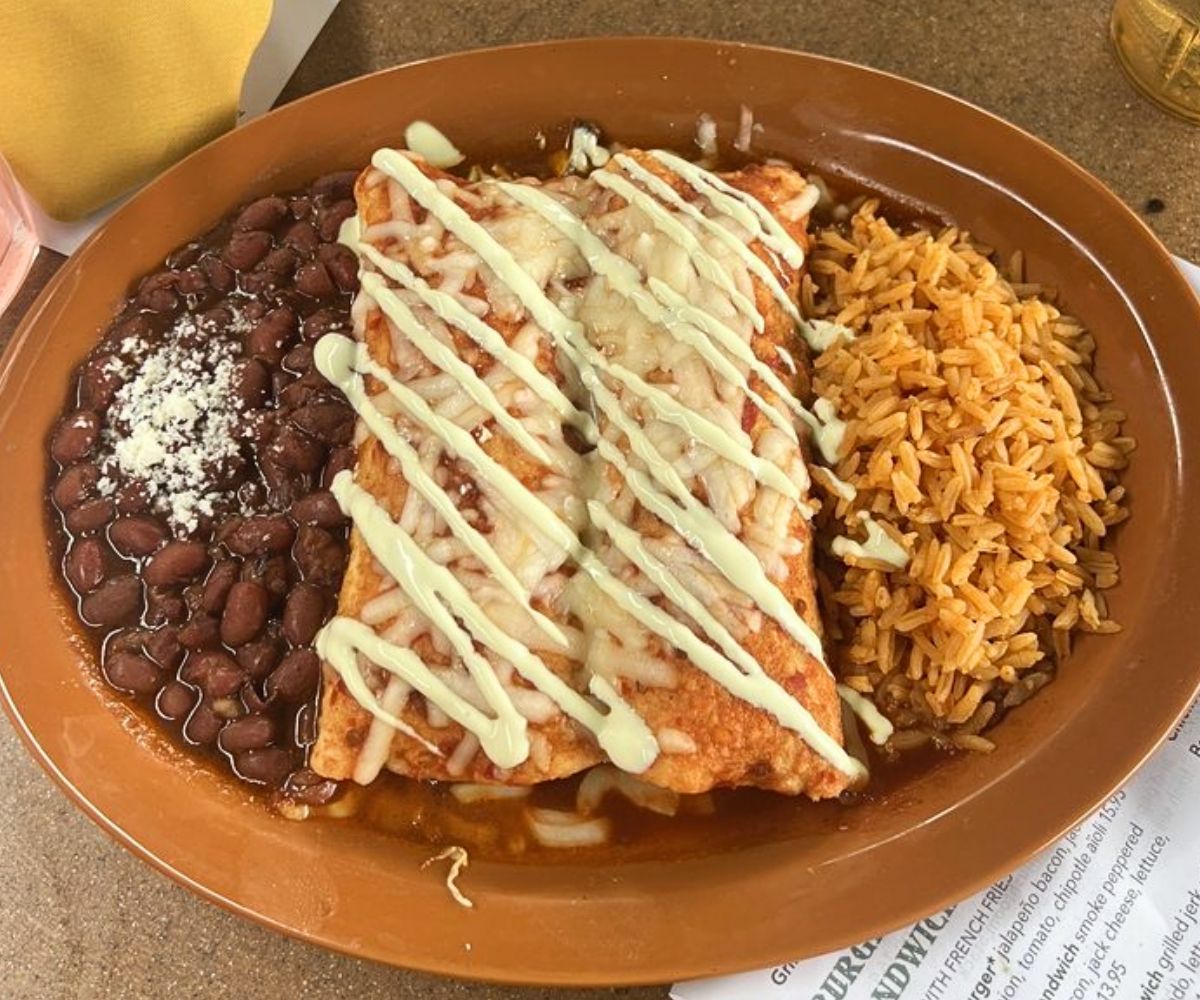 Beef Birria Enchiladas at Cocina Madrigal in Phoenix, Arizona
