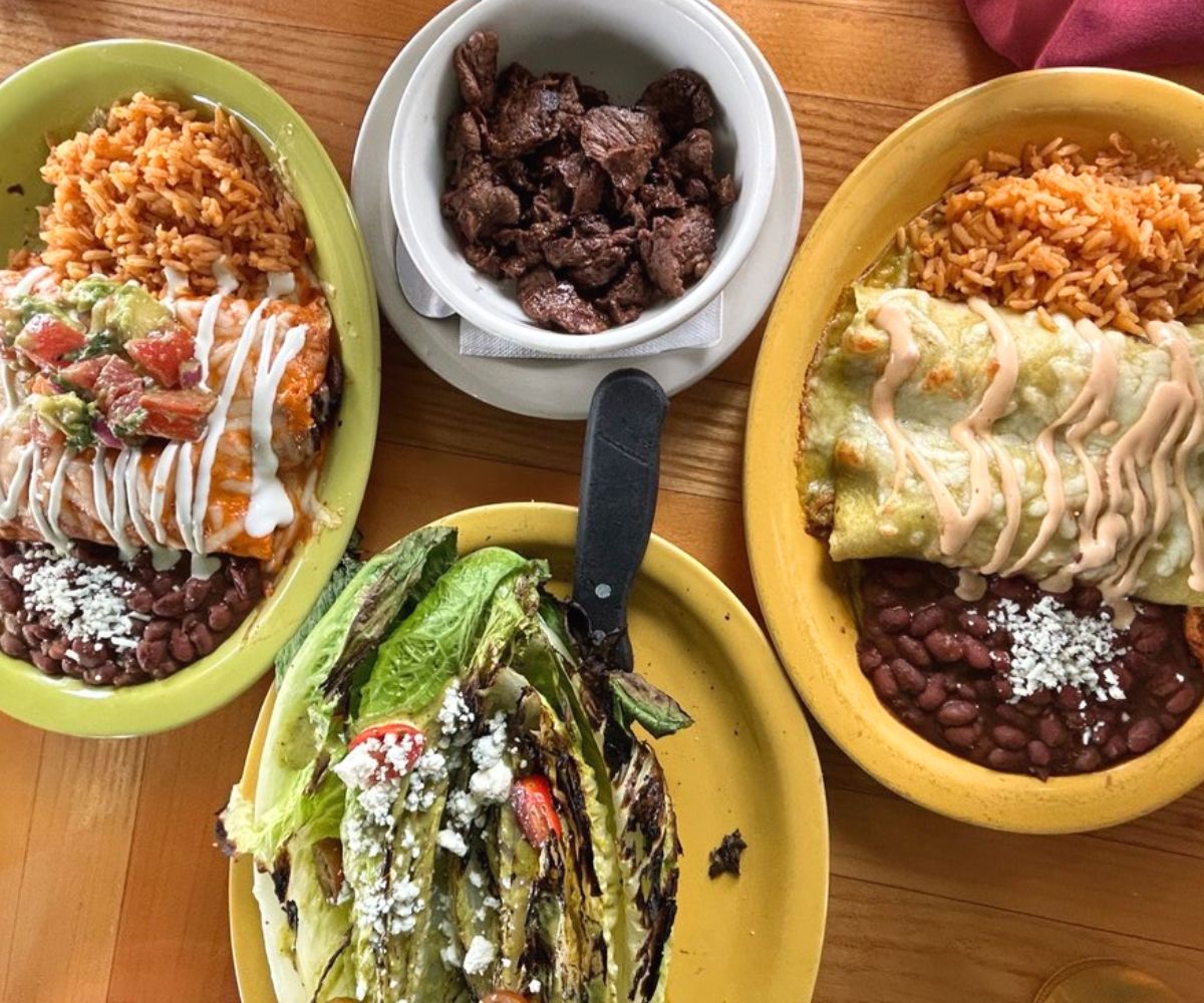 various dishes at Cocina Madrigal in Phoenix, AZ
