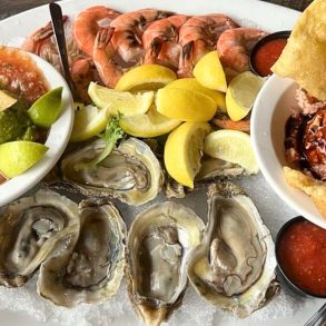 The Seafood Grande appetizer in Bonita Springs, Florida
