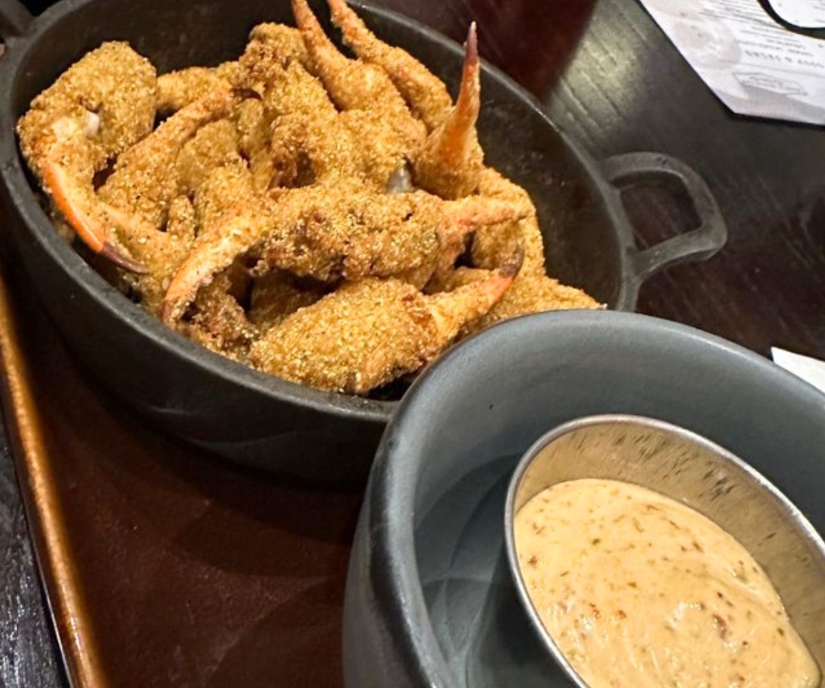 Crab Claws at The Manship Wood Fired Kitchen in Jackson, MS
