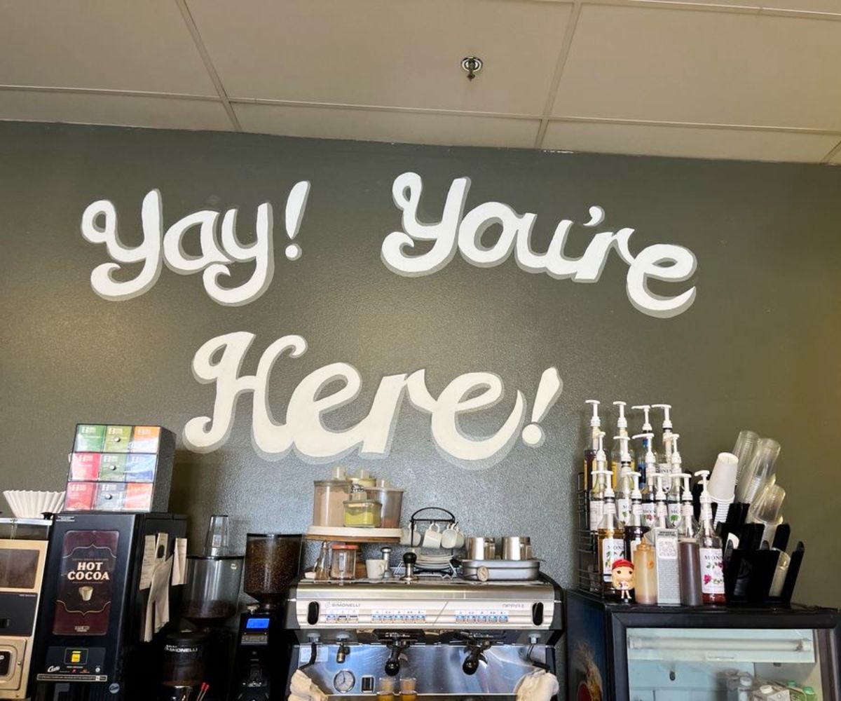 decor at Moon Rise Cafe in Lakewood, Washington