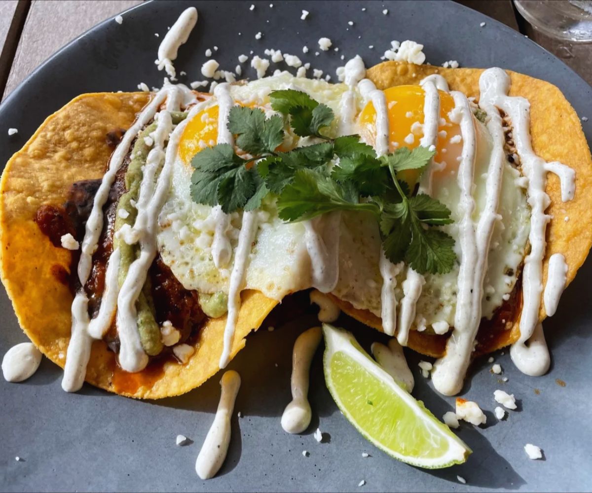 Huevos Rancheros at The Manship Wood Fired Kitchen in Jackson, MS