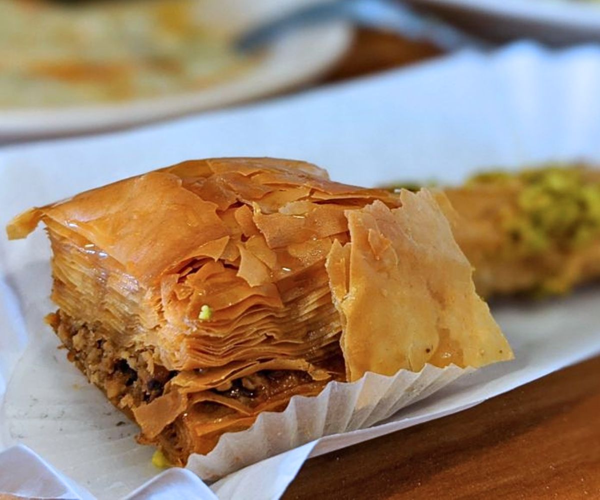 Baklava at Papa Marcos in Waukegan, Illinois