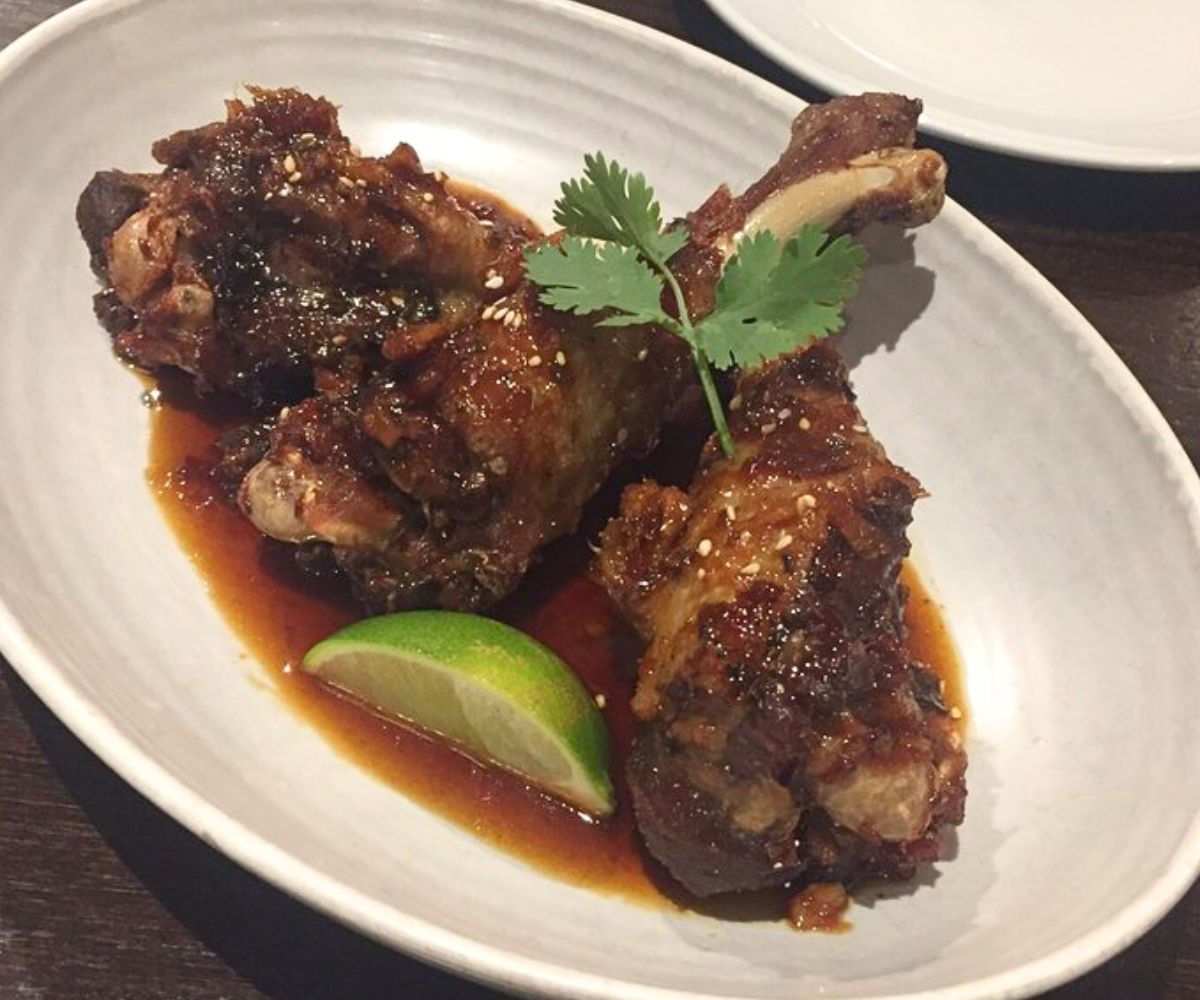 Wood-fired Duck Wings at The Manship Wood Fired Kitchen in Jackson, Mississippi