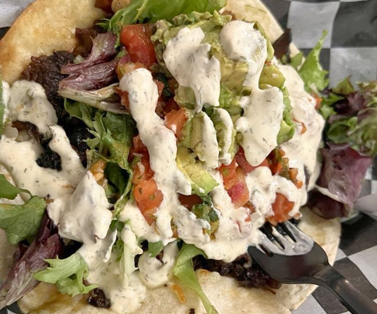 Brisket Taco at Elwood's in Memphis, TN