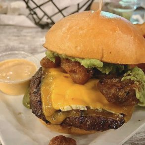 Jalapeno Popper Burger at Rehab Burger Therapy in Scottsdale, Arizona