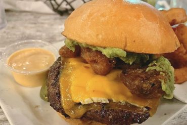 Jalapeno Popper Burger at Rehab Burger Therapy in Scottsdale, Arizona