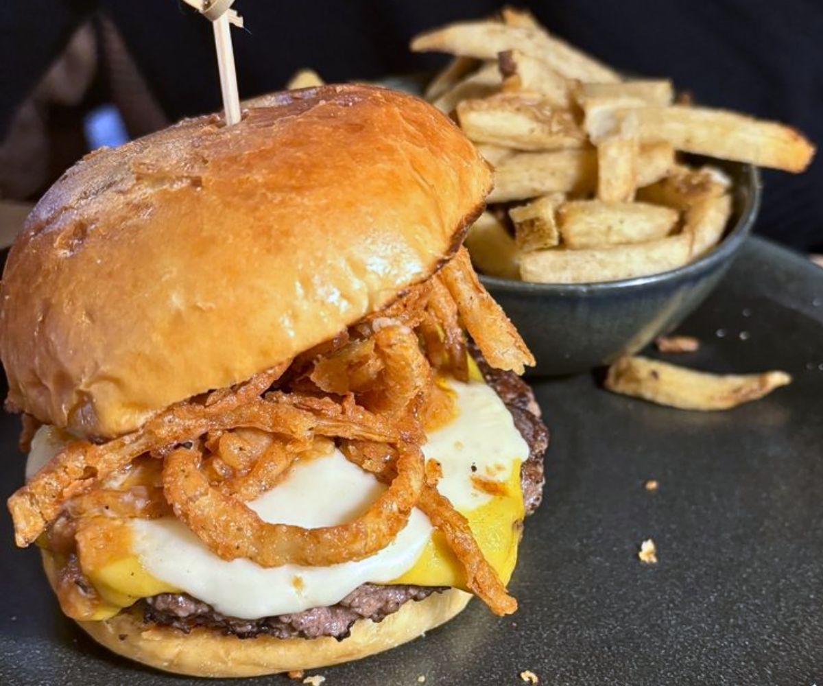 Wagyu burger at The Kennedy in Knoxville, TN