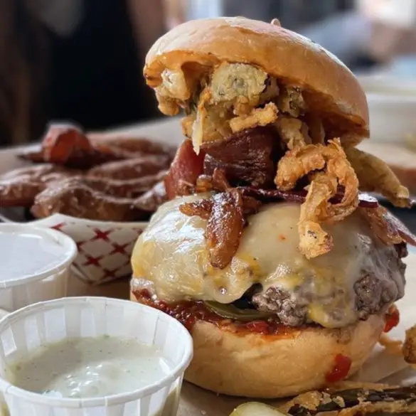 En Fuego Burger at Moo Creamery in Bakersfield, CA