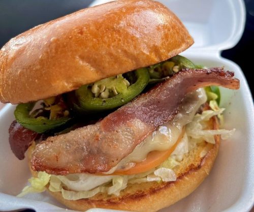 Lit Burger at Burgerlicious in Lewisville, Texas