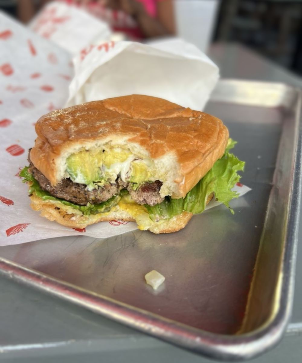 The Classic Burger at The Burger Joint in Houston, Texas
