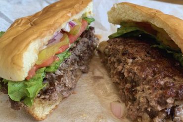 burger at patrick's butcher boy burgers in fort Smith arkansas