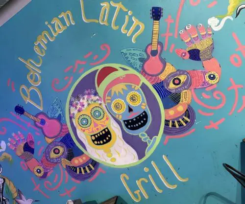 inside Bohemian Latin grill in fort Lauderdale FL