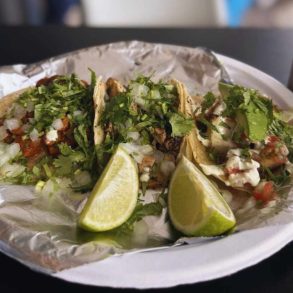 tacos at Bohemian Latin Grill at Fort Lauderdale, FL