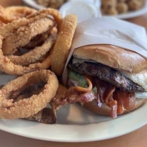 1/3 burger at everest burgers in Santa Clarita California