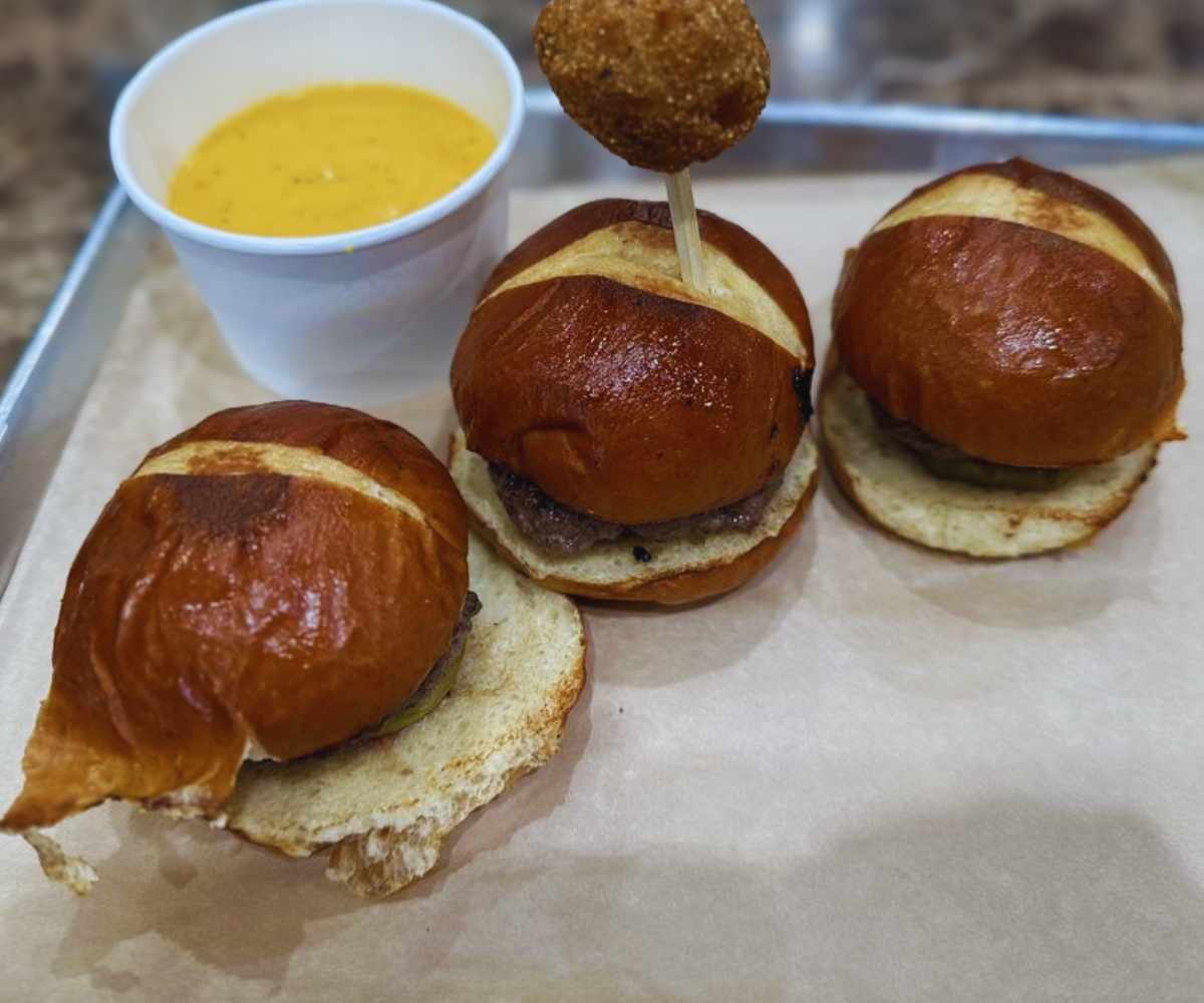 sliders at Billy Roy's Burgers in Fremont CA