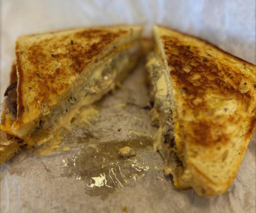 patty melt at machado burgers in Santa Rosa california