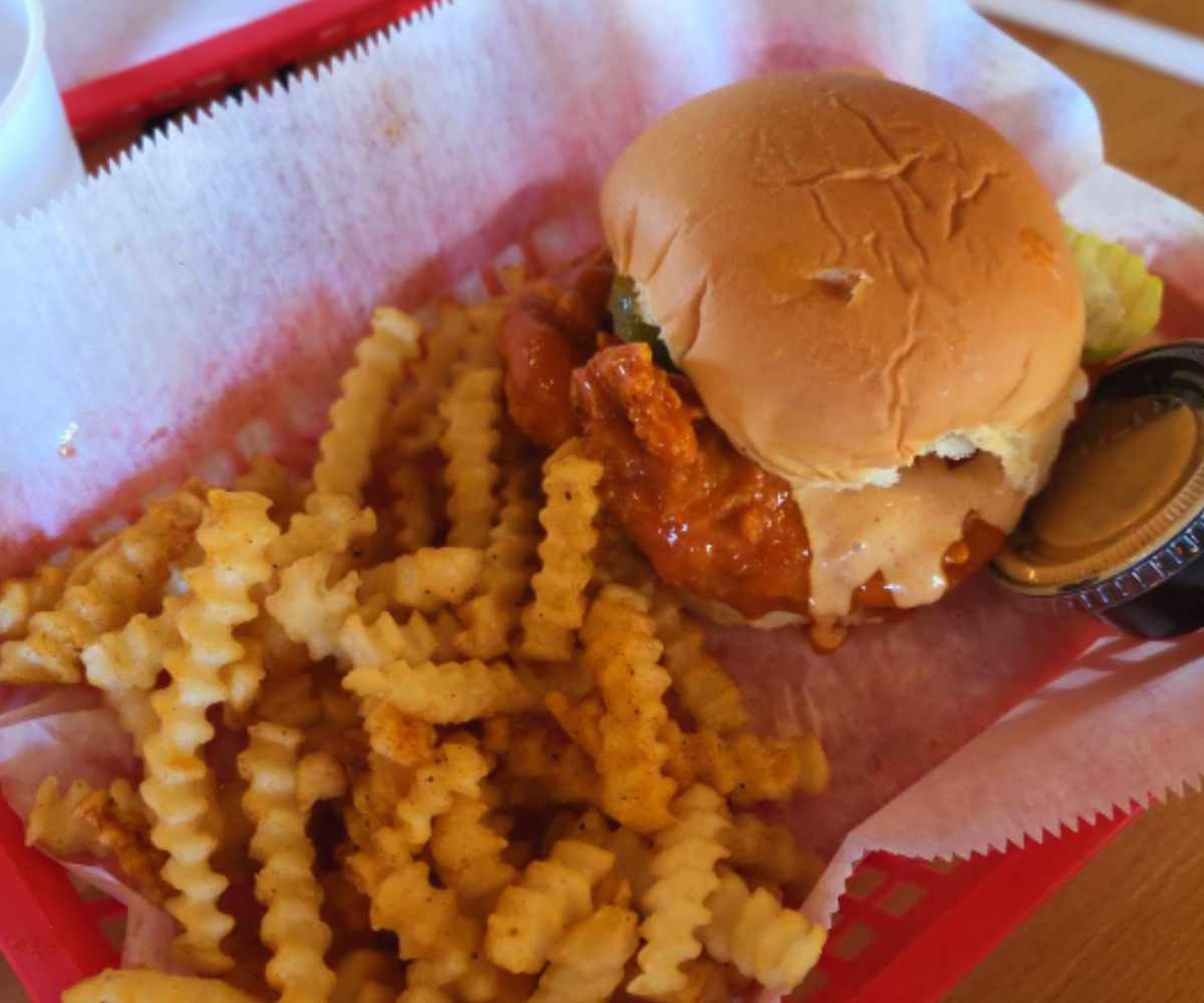 hot Chicken sandwich