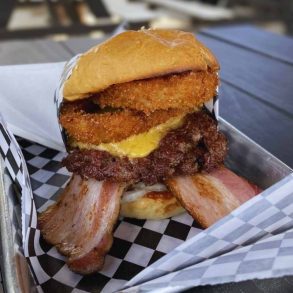 western Burger at copper Kings burgers in San Marcos CA