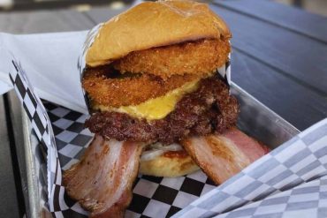 western Burger at copper Kings burgers in San Marcos CA