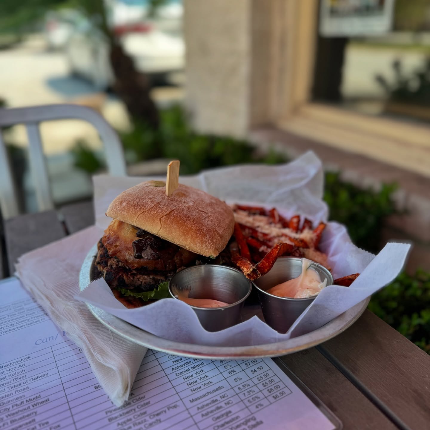SESAME BURGERS & BEER