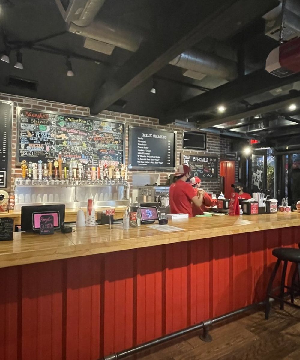 Indoor at The Burger Joint in Houston, Texas