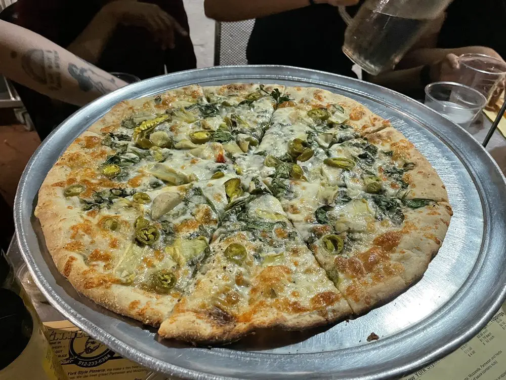 white pizza