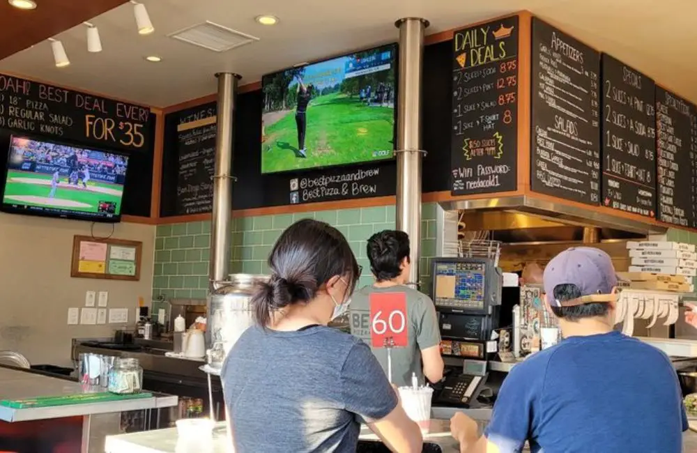 Indoor at Best Pizza & Brew in San Diego, CA