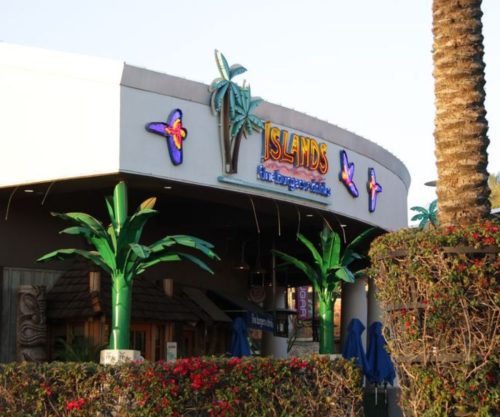 Exterior view of islands restaurant